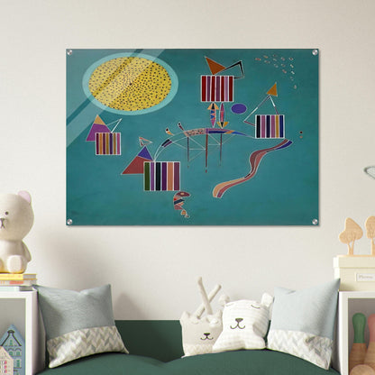 INTIME MESSAGE 1942 - Wassily Kandinsky Acrylic Print - 70x100 cm / 28x40″ inches