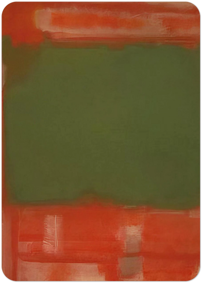 No.24 - 1949 By Mark Rothko Pack of 10 Post Cards | Mark Rothko Post Cards | A6 (10.5 x 14.8 cm) - 4.1 x 5.8 inches