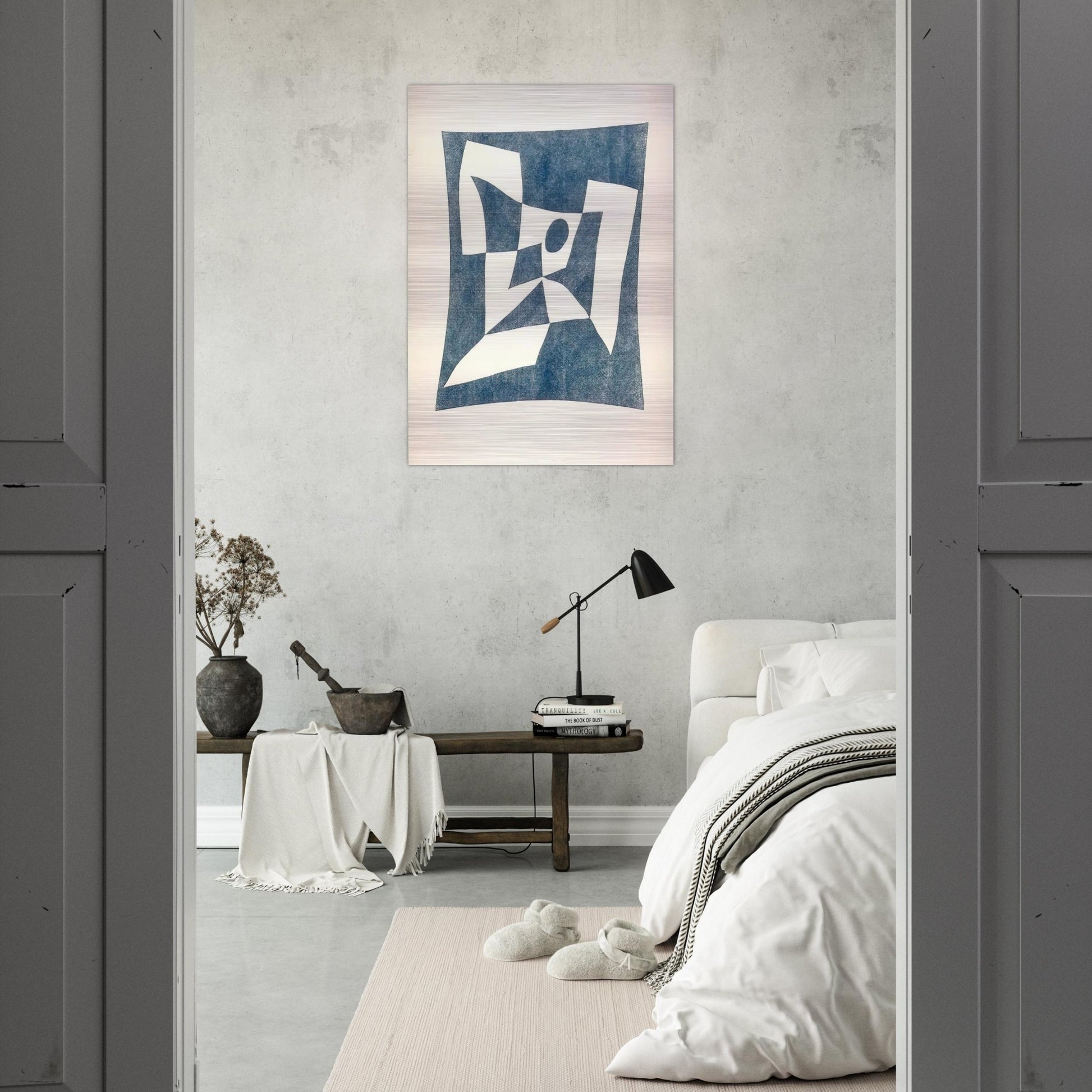 Abstract Composition, Knossos - Jean Arp Brushed Aluminum Print - 70x100 cm / 28x40 inches | Jean Arp Aluminum Print | Jean Arp Prints