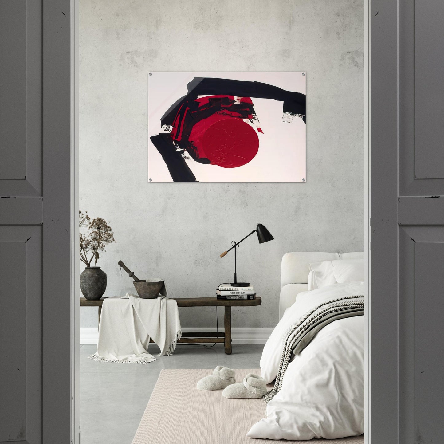 COMPOSITION I - Luis Feito Acrylic Print - 70x100 cm / 28x40″ inches | Luis Feito Wall Art | Luis Feito Prints