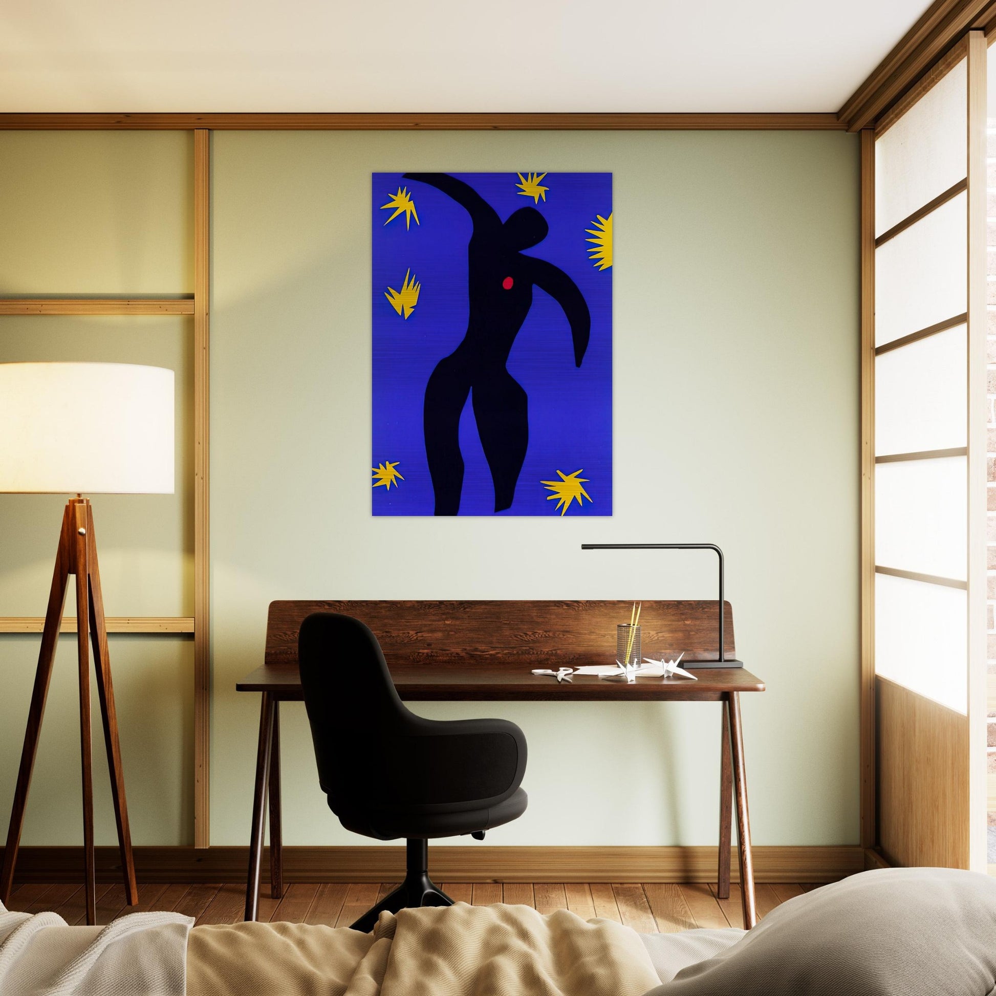 ICARUS 1944 - Henri Matisse Brushed Aluminum Print - 70x100 cm / 28x40 inches | Henri Matisse Aluminum Print | Henri Matisse Prints