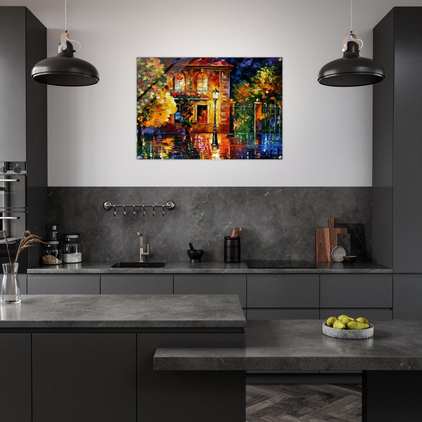 Leonid Afremov - Leonid Afremov Acrylic Print - 70x100 cm / 28x40″ inches | Leonid Afremov Wall Art | Leonid Afremov Prints