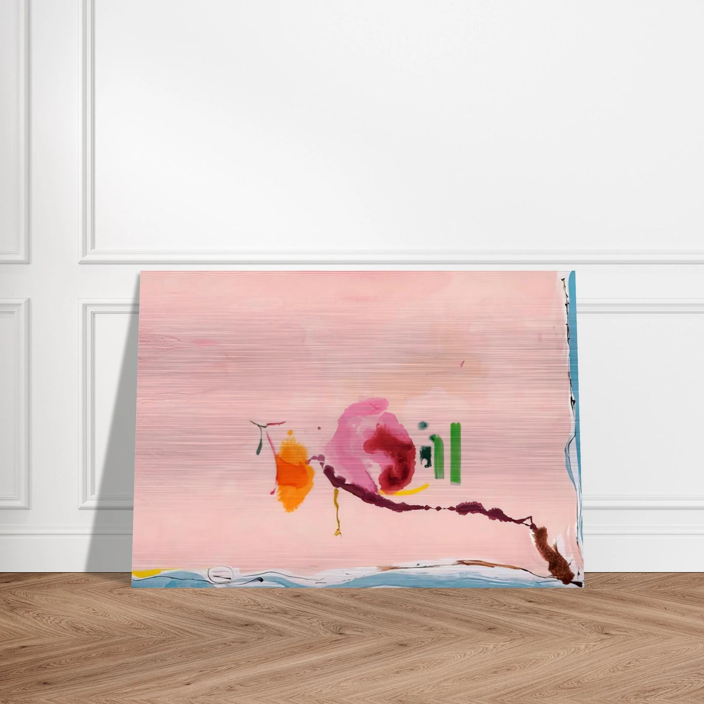 Flirt - 1995 - Helen Frankenthaler Brushed Aluminum Print - 70x100 cm / 28x40 inches | Helen Frankenthaler Aluminum Print | Helen Frankenthaler Prints