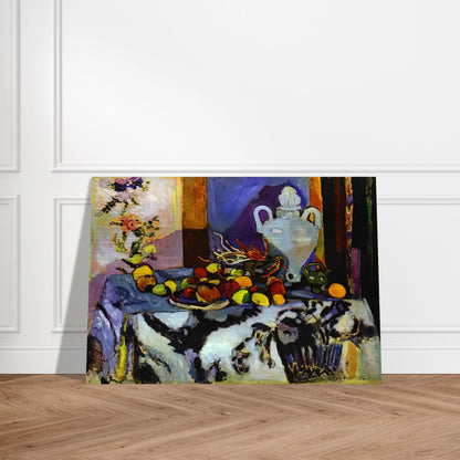 BLUE STILL LIFE - Henri Matisse Brushed Aluminum Print - 70x100 cm / 28x40 inches | Henri Matisse Aluminum Print | Henri Matisse Prints