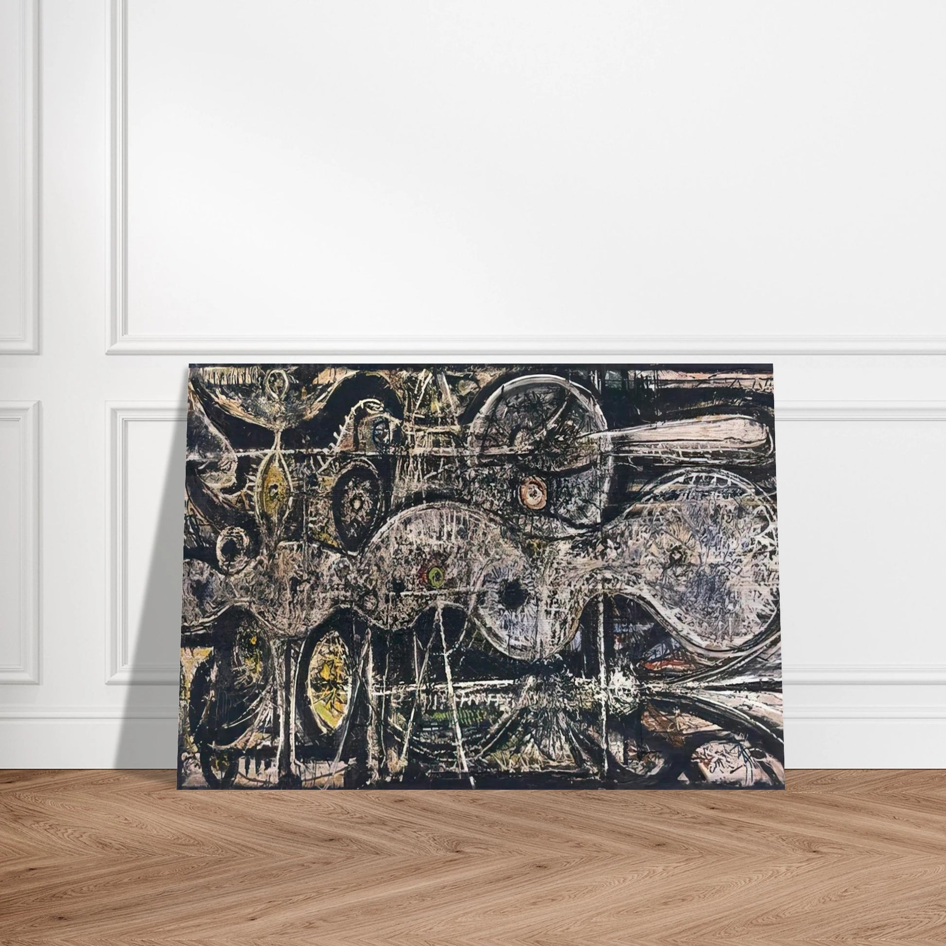 Undulation - 1942 - Richard Pousette-Dart Brushed Aluminum Print - 70x100 cm / 28x40 inches | Richard Pousette-Dart Aluminum Print | Richard Pousette-Dart Prints