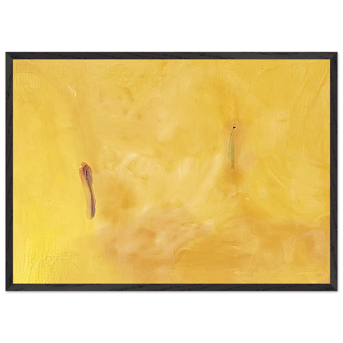 Helen Frankenthaler - Earliness - 1975 Wall art - A1 (59.4 x 84.1  cm) - Premium Wooden Framed Poster With Fine Art Paper-canvas - Wood frame
