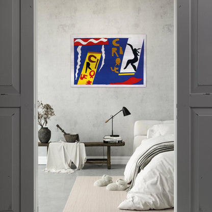 THE CIRCUS 1947 - Henri Matisse Brushed Aluminum Print - 70x100 cm / 28x40 inches | Henri Matisse Aluminum Print | Henri Matisse Prints