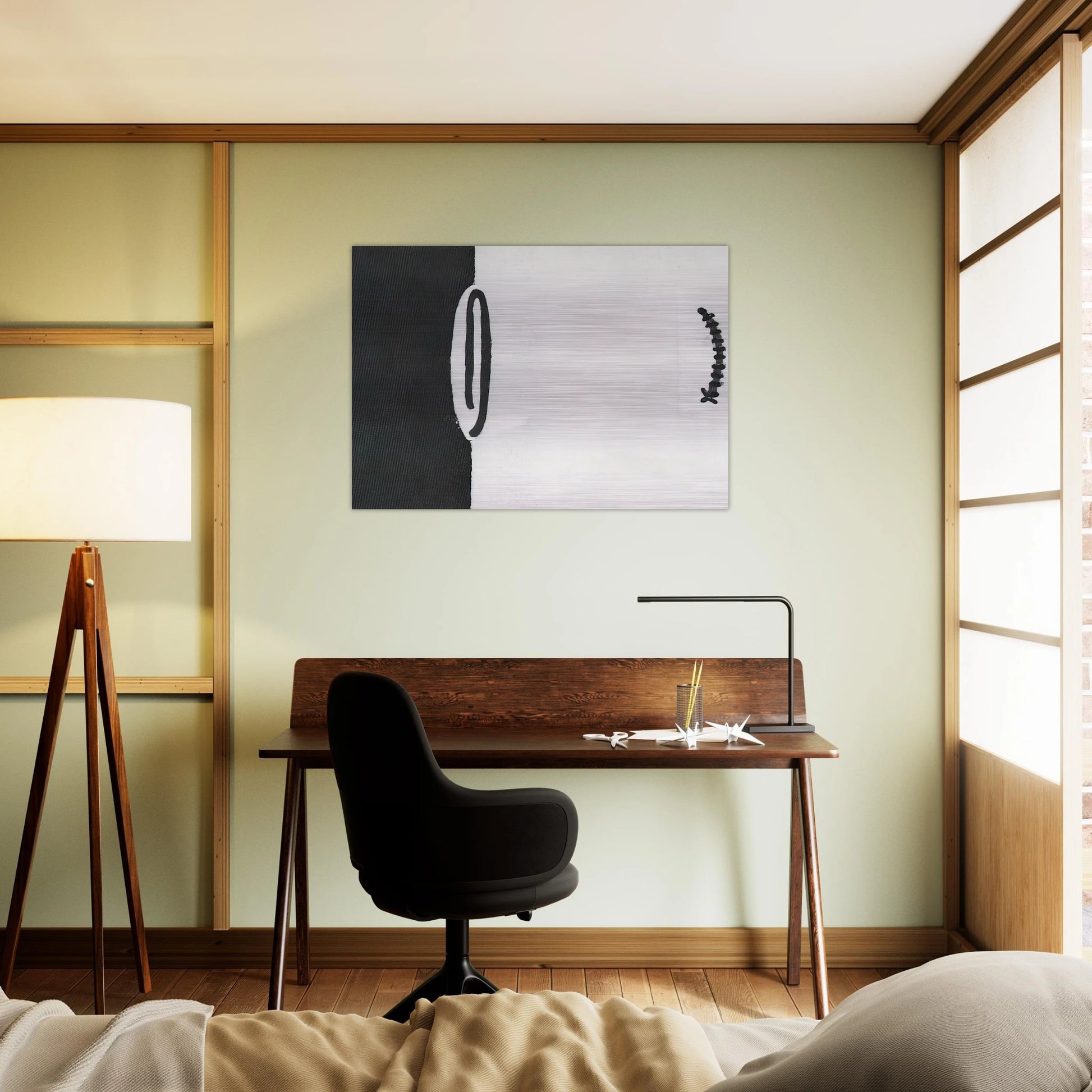 No. 40 - 1949 - Forrest Bess Brushed Aluminum Print - 70x100 cm / 28x40 inches | Forrest Bess Aluminum Print | Forrest Bess Prints