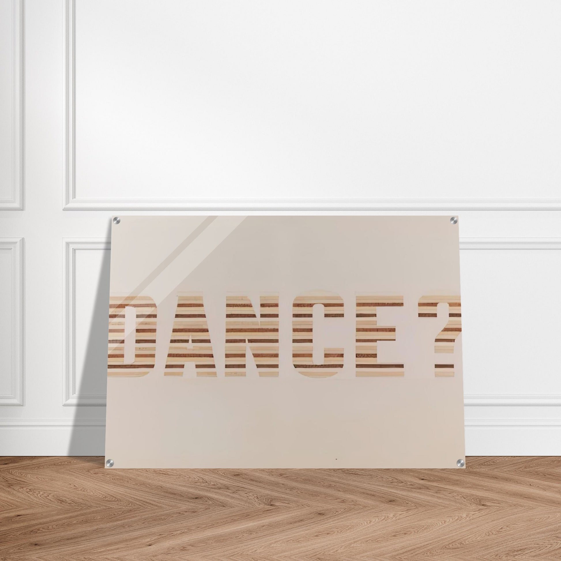 DANCE 1973 0 - Edward Ruscha Acrylic Print - 70x100 cm / 28x40″ inches