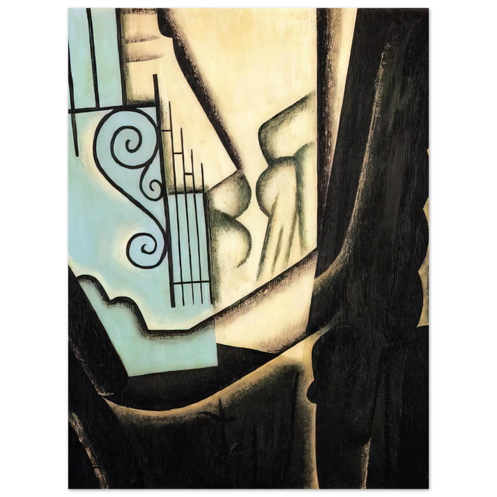 Juan Gris - THE GARDEN 1916  75x100 cm / 30x40inches Fine Art Poster