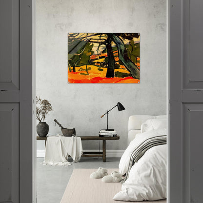 LANDSCAPE 1907 1 - Andre Derain Acrylic Print - 70x100 cm / 28x40″ inches