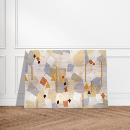 Number 547 - 1954 - Anne Ryan Brushed Aluminum Print - 70x100 cm / 28x40 inches | Anne Ryan Aluminum Print | Anne Ryan Prints