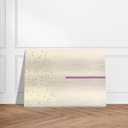 Untitled - 1976 - Gene Davis Brushed Aluminum Print - 70x100 cm / 28x40 inches | Gene Davis Aluminum Print | Gene Davis Prints
