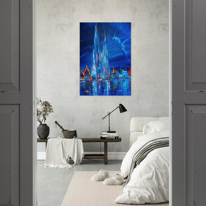 Consciousness - Konrad Zuse Brushed Aluminum Print - 70x100 cm / 28x40 inches | Konrad Zuse Aluminum Print | Konrad Zuse Prints