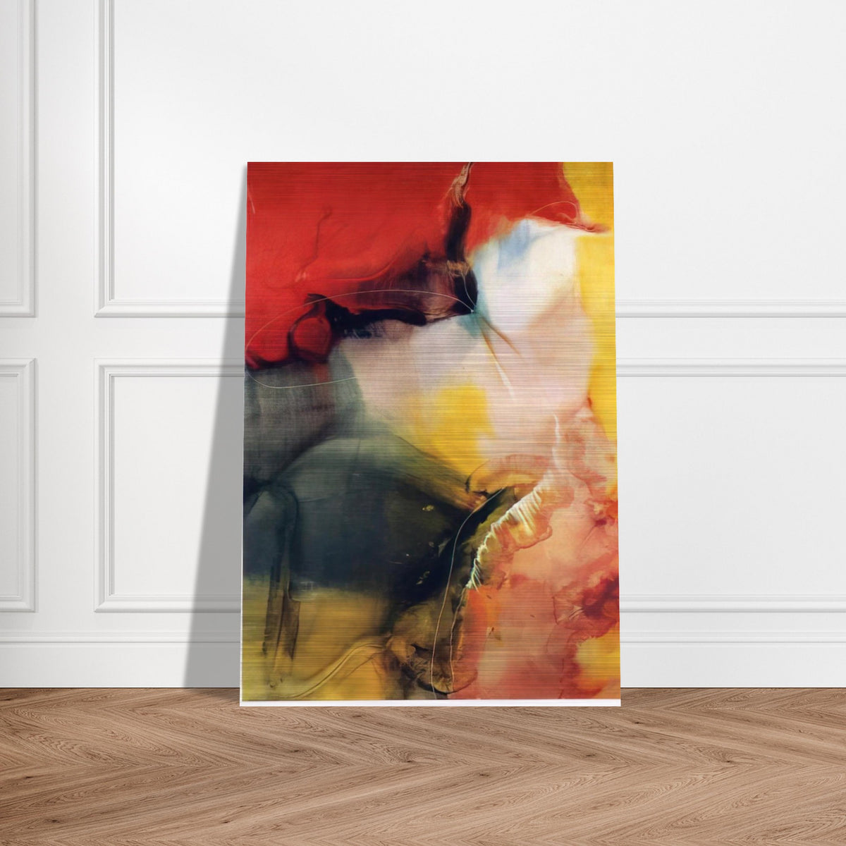 Lotus - Paul Jenkins Brushed Aluminum Print - 70x100 cm / 28x40 inches | Paul Jenkins Aluminum Print | Paul Jenkins Prints