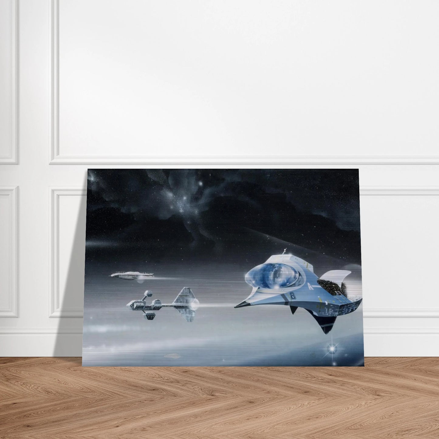 Chris Foss - Chris Foss Brushed Aluminum Print - 70x100 cm / 28x40 inches | Chris Foss Aluminum Print | Chris Foss Prints