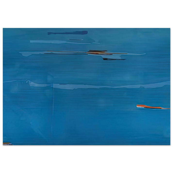 Ocean Drive West #1, 1974- - Helen Frankenthaler Brushed Aluminum Print - 70x100 cm / 28x40 inches | Helen Frankenthaler Aluminum Print | Helen Frankenthaler Prints