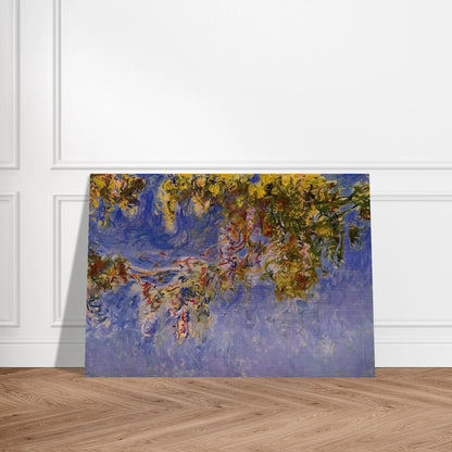 Wisteria - claude monet Brushed Aluminum Print - 70x100 cm / 28x40 inches | claude monet Aluminum Print | claude monet Prints