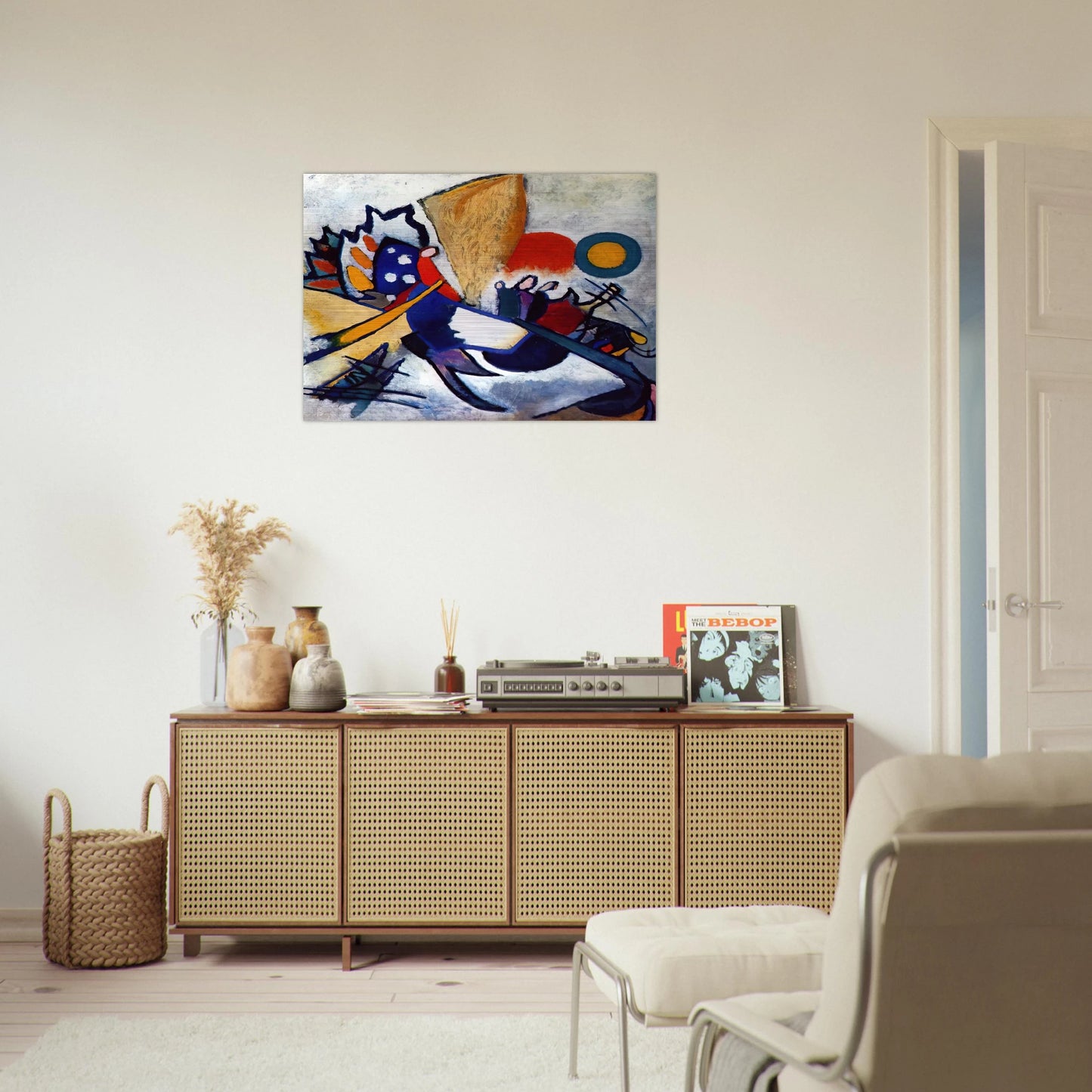 IMPROVISATION 209 1917 - Wassily Kandinsky Brushed Aluminum Print - 70x100 cm / 28x40 inches | Wassily Kandinsky Aluminum Print | Wassily Kandinsky Prints