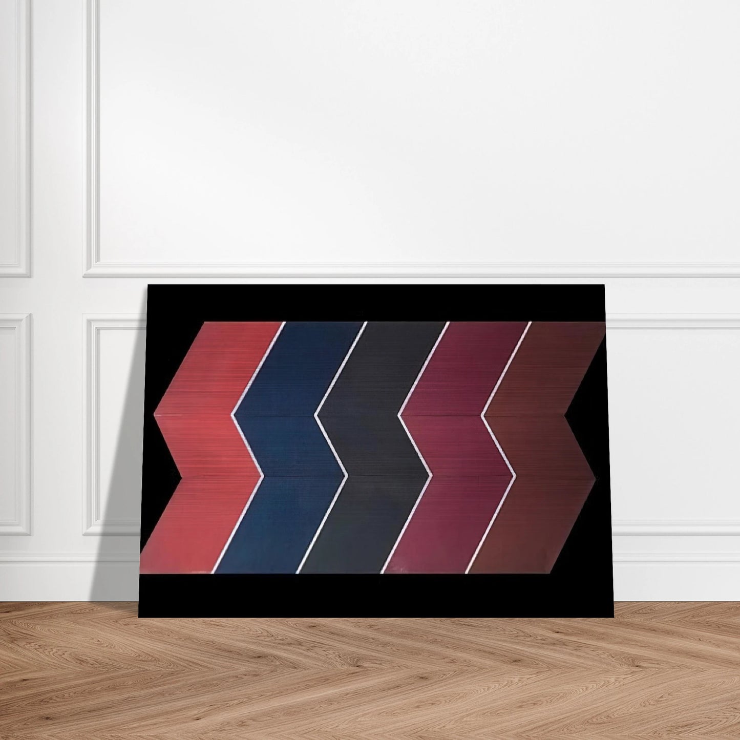 Cut Series #4 - 1967 - Thomas Downing Brushed Aluminum Print - 70x100 cm / 28x40 inches | Thomas Downing Aluminum Print | Thomas Downing Prints