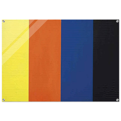 Untitled farbfeld - 1986 - Gunther Forg Acrylic Print - 70x100 cm / 28x40″ inches