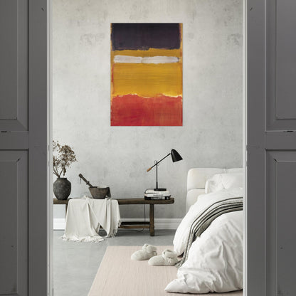 Number 24 Untitled - 1951 - Mark Rothko Brushed Aluminum Print - 70x100 cm / 28x40 inches | Mark Rothko Aluminum Print | Mark Rothko Prints