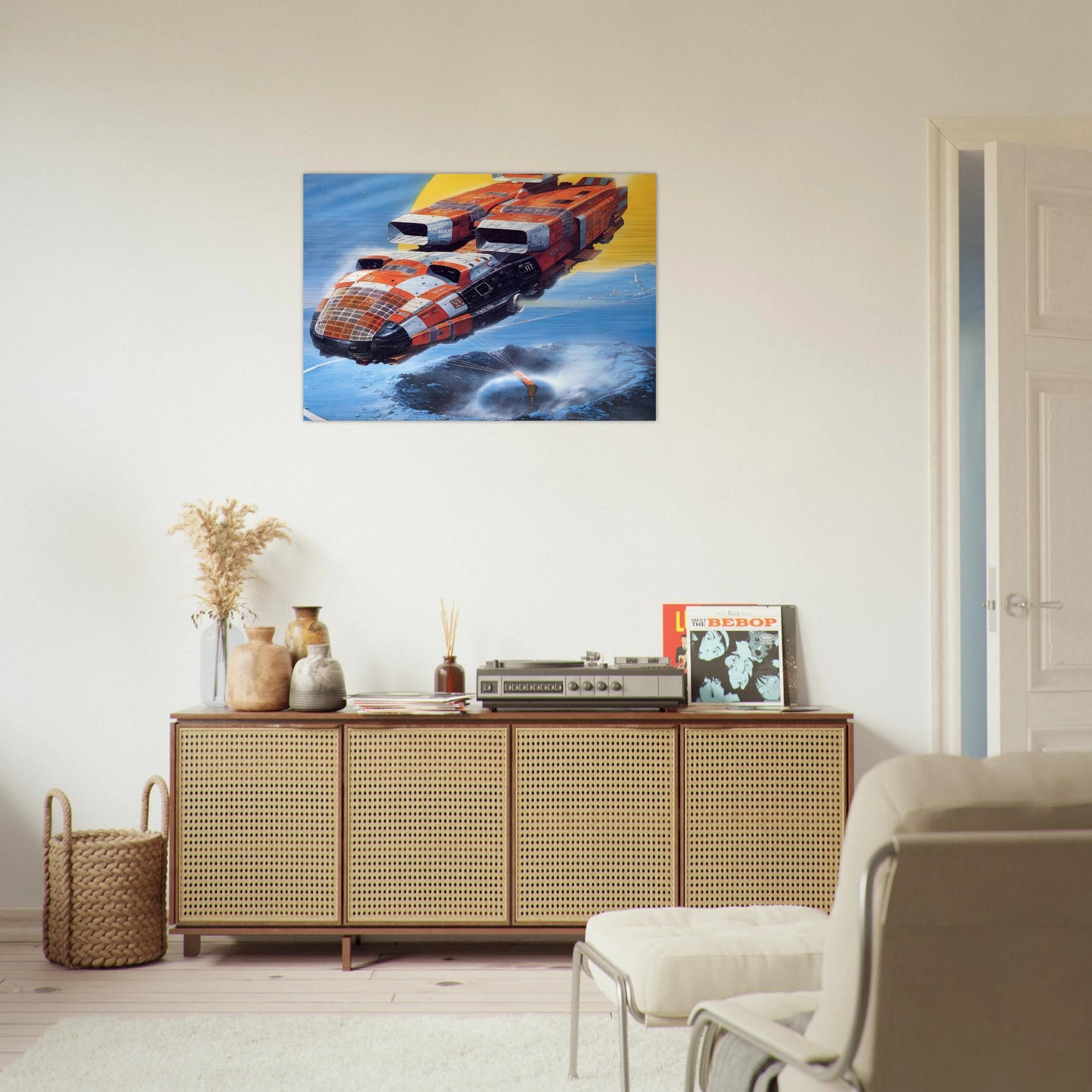 Chris Foss - Chris Foss Brushed Aluminum Print - 70x100 cm / 28x40 inches | Chris Foss Aluminum Print | Chris Foss Prints