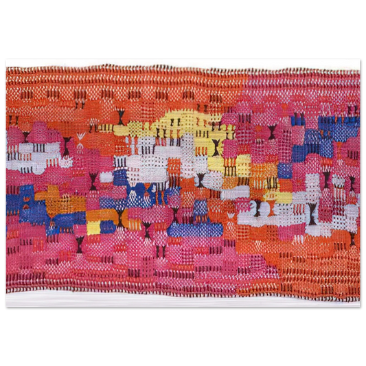 SOUTH OF THE BORDER 1958 - Anni Albers Brushed Aluminum Print - 70x100 cm / 28x40 inches | Anni Albers Aluminum Print | Anni Albers Prints