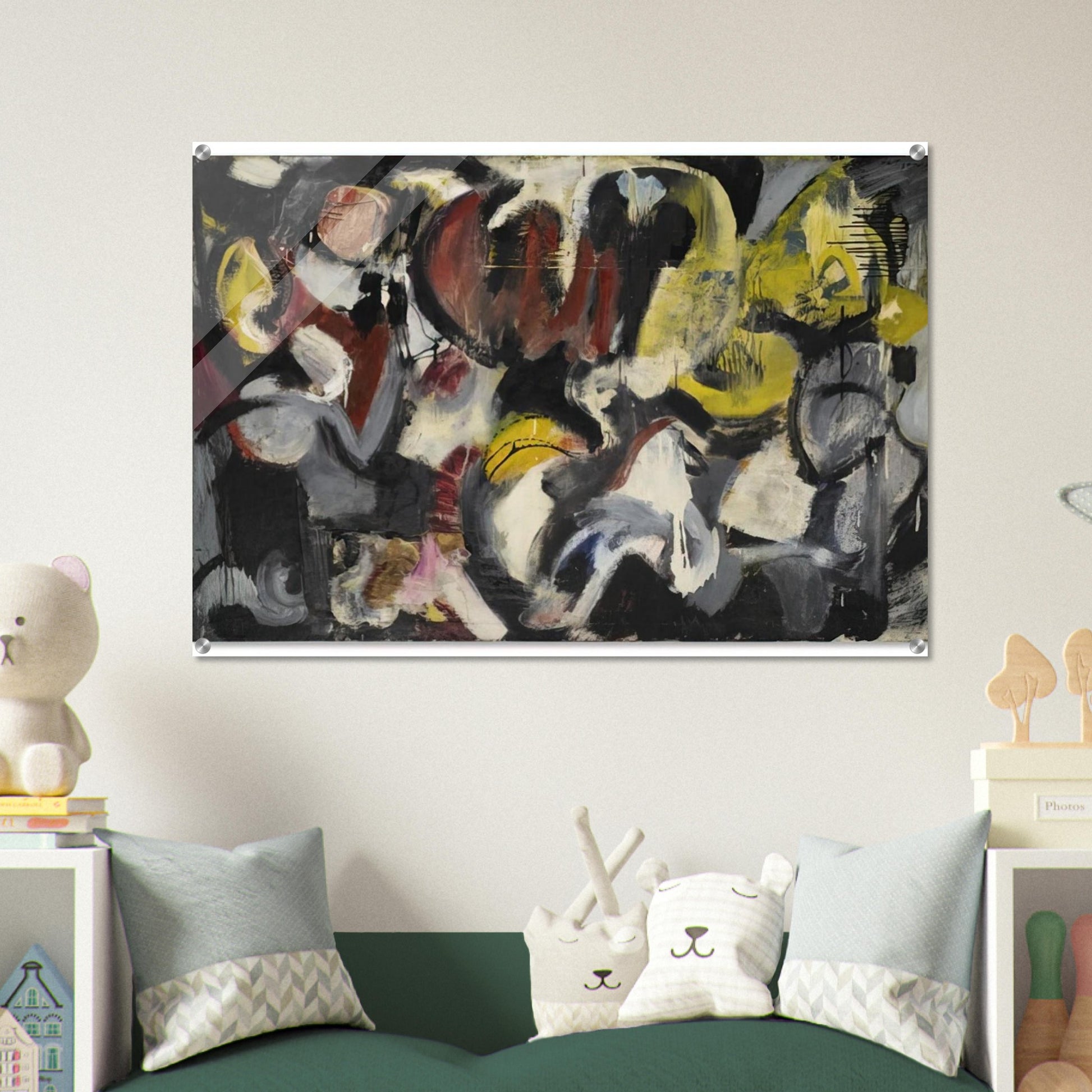 Months and Moons - Grace Hartigan Acrylic Print - 70x100 cm / 28x40″ inches