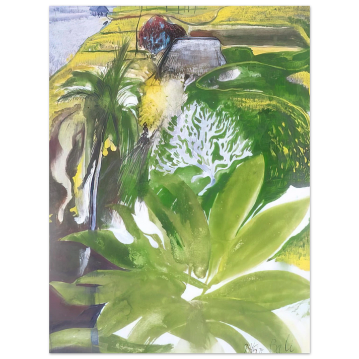 Brett Whiteley - Bali - figurative  75x100 cm / 30x40inches Fine Art Poster
