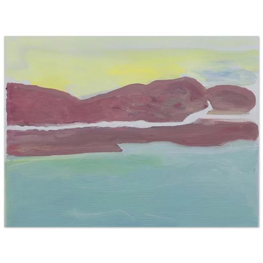 Raoul De Keyser - Untitled - 2005  75x100 cm / 30x40inches Fine Art Poster