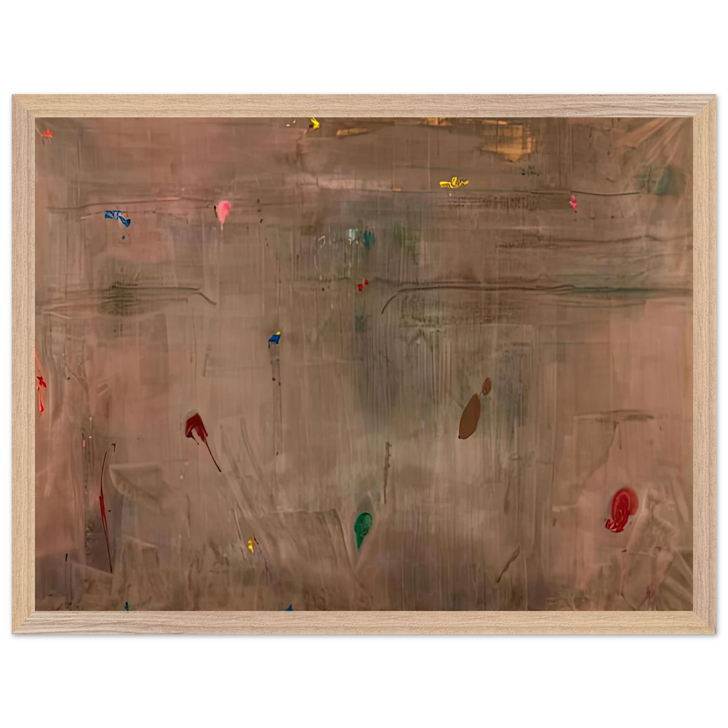 Helen Frankenthaler - Cathedral, 1982- Wall Art - 30x40 cm / 12x16 inches - Premium Wooden Framed Poster With Fine Art Paper-canvas - Wood frame