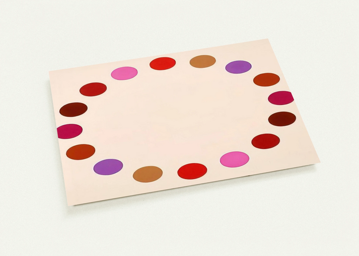 Fold Seven - Op Art By Thomas Downing Pack of 10 Post Cards | Thomas Downing Post Cards | A6 (10.5 x 14.8 cm) - 4.1 x 5.8 inches
