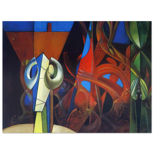Max Ernst - Design in Nature  75x100 cm / 30x40inches Fine Art Poster