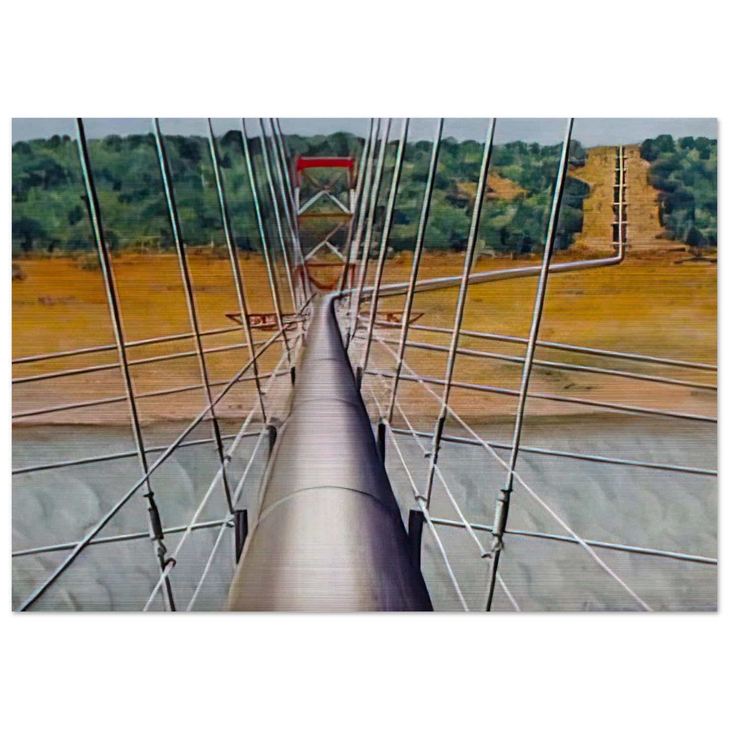 Pipeline - 1955 - Clarence Holbrook Carter Brushed Aluminum Print - 70x100 cm / 28x40 inches | Clarence Holbrook Carter Aluminum Print | Clarence Holbrook Carter Prints