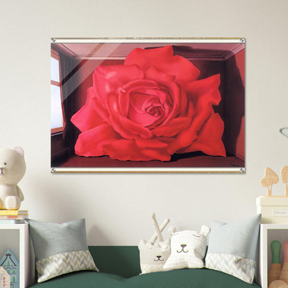 THE TOMB OF THE WRESTLERS 1960 - Rene Magritte Acrylic Print - 70x100 cm / 28x40″ inches | Rene Magritte Wall Art | Rene Magritte Prints