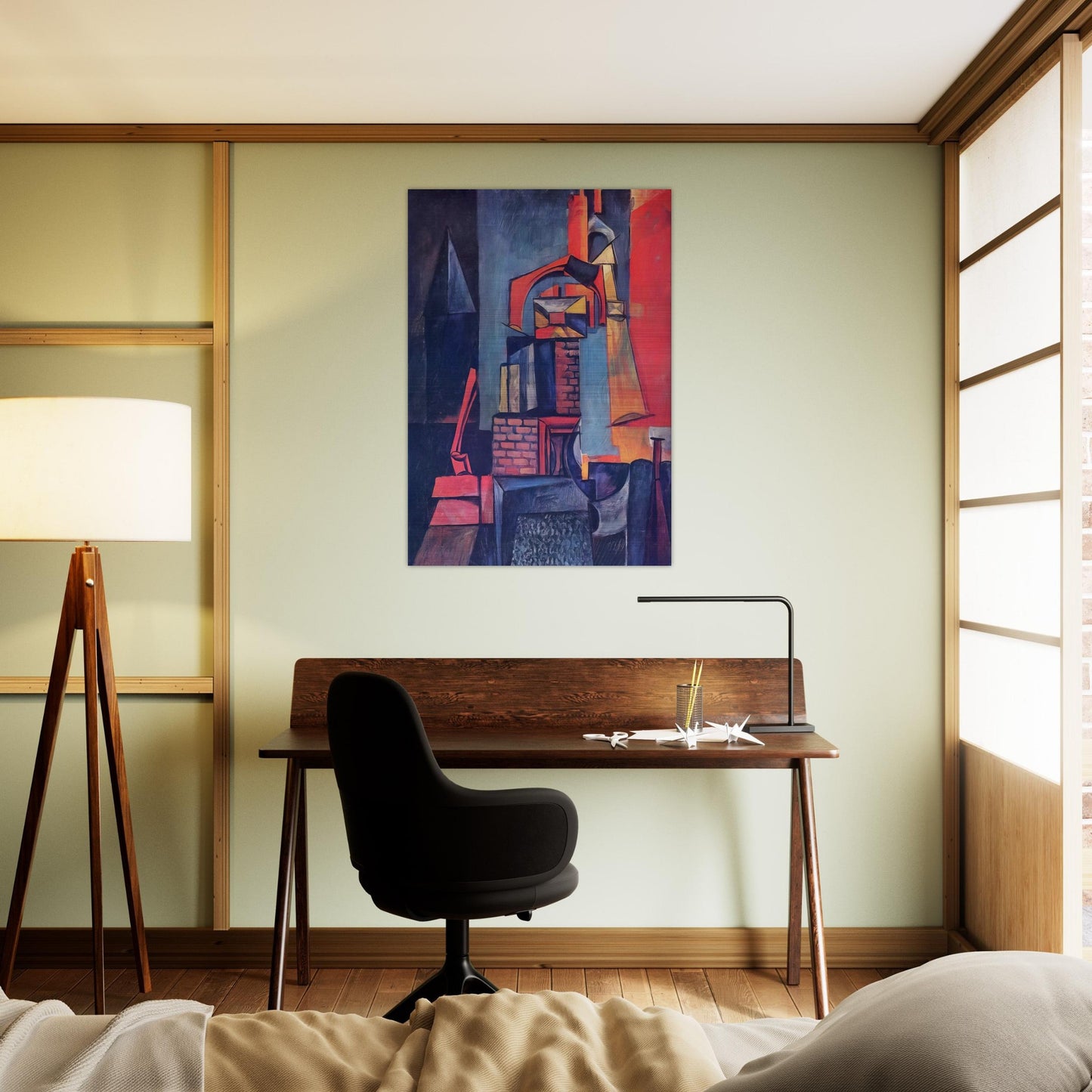 Towers - Max Ernst Brushed Aluminum Print - 70x100 cm / 28x40 inches | Max Ernst Aluminum Print | Max Ernst Prints