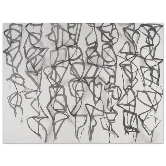 Brice Marden - Cold Mountain I Path - 1989  75x100 cm / 30x40inches Fine Art Poster
