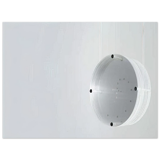 Mira Schendel - Disco Zero - 1971  75x100 cm / 30x40inches Fine Art Poster