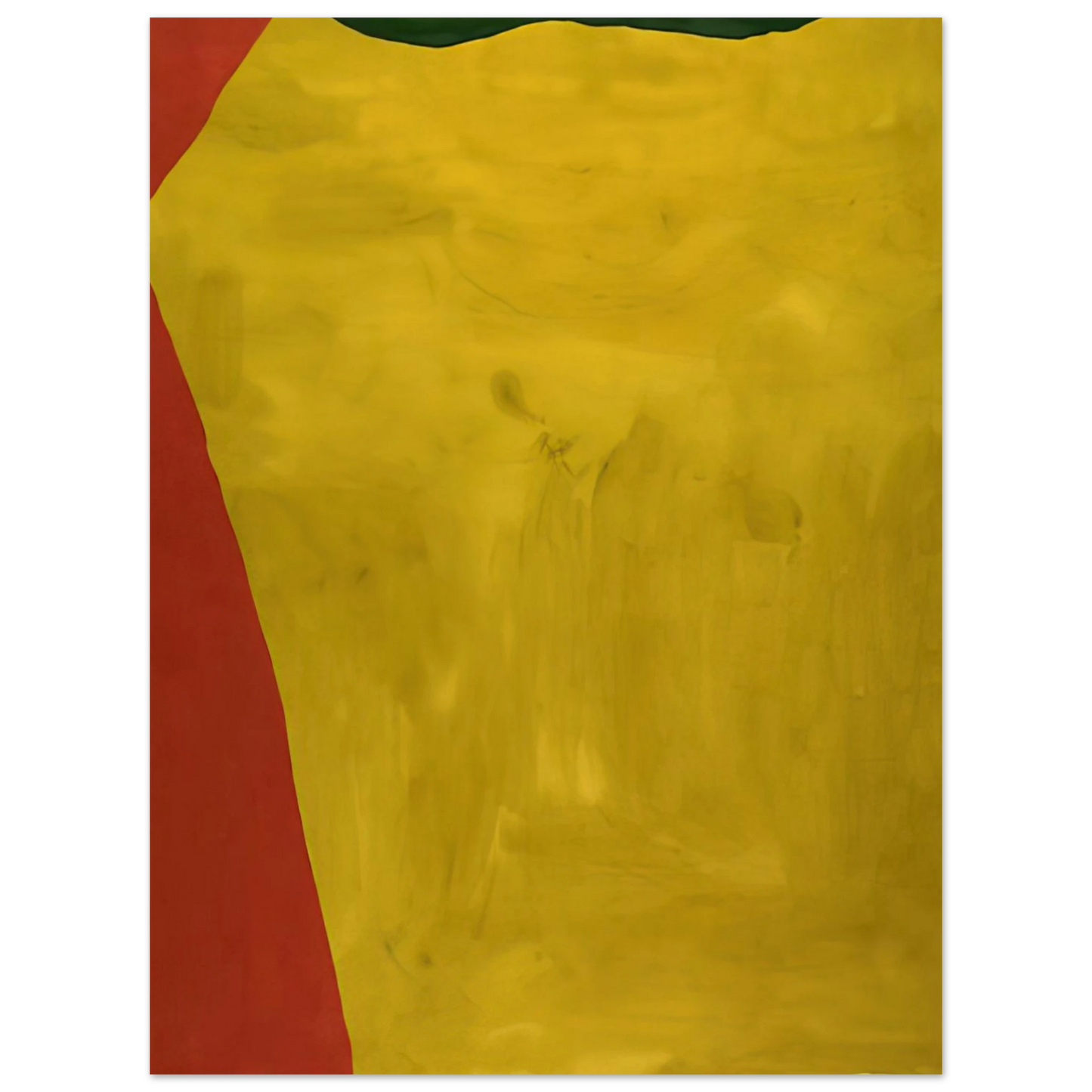 Helen Frankenthaler - Blessing of the Fleet - 1969 Wall art - 30x45 cm / 12x18 inches - Premium Wooden Framed Poster With Fine Art Paper-canvas - Wood frame