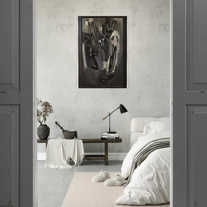 COMPOSITION 1959 - Chu teh Chun Brushed Aluminum Print - 70x100 cm / 28x40 inches | Chu teh Chun Aluminum Print | Chu teh Chun Prints