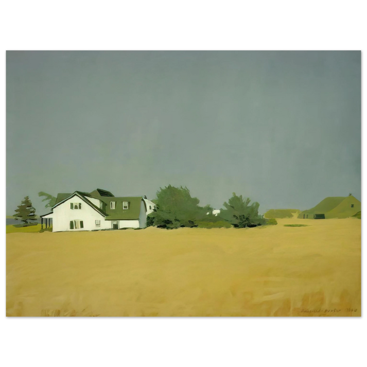 Fairfield Porter - WHEAT 1960  75x100 cm / 30x40inches Fine Art Poster