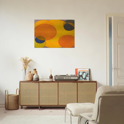 Morre XXII - Al Held Brushed Aluminum Print - 70x100 cm / 28x40 inches | Al Held Aluminum Print | Al Held Prints
