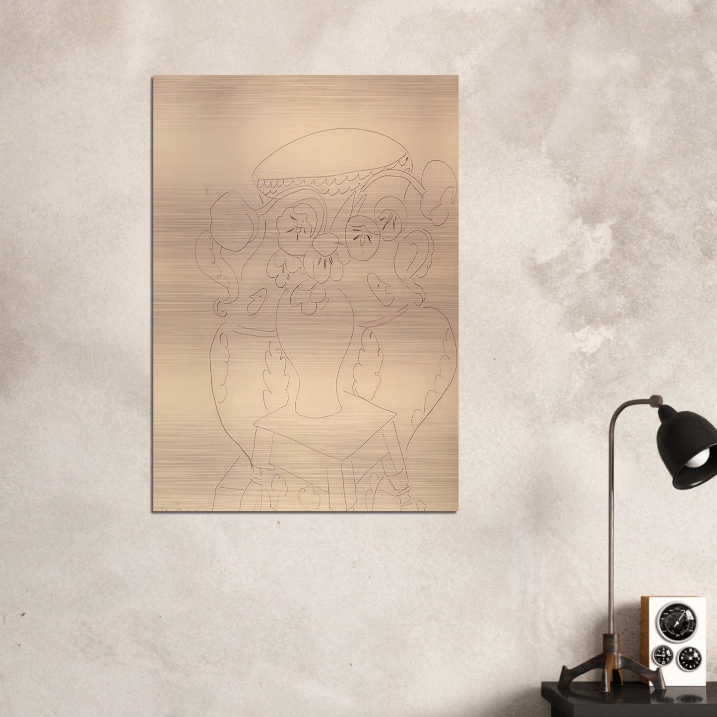 STILL LIFE WITH TWO VASES 1940 - Henri Matisse Brushed Aluminum Print - 70x100 cm / 28x40 inches | Henri Matisse Aluminum Print | Henri Matisse Prints