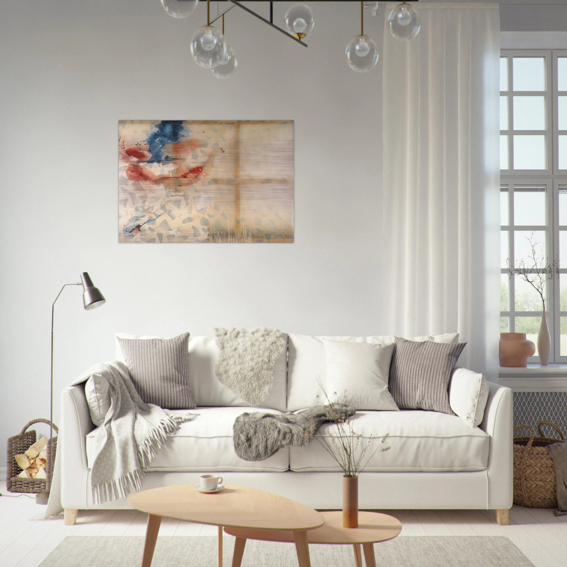 UNTITLED - Sigmar Polke Brushed Aluminum Print - 70x100 cm / 28x40 inches | Sigmar Polke Aluminum Print | Sigmar Polke Prints