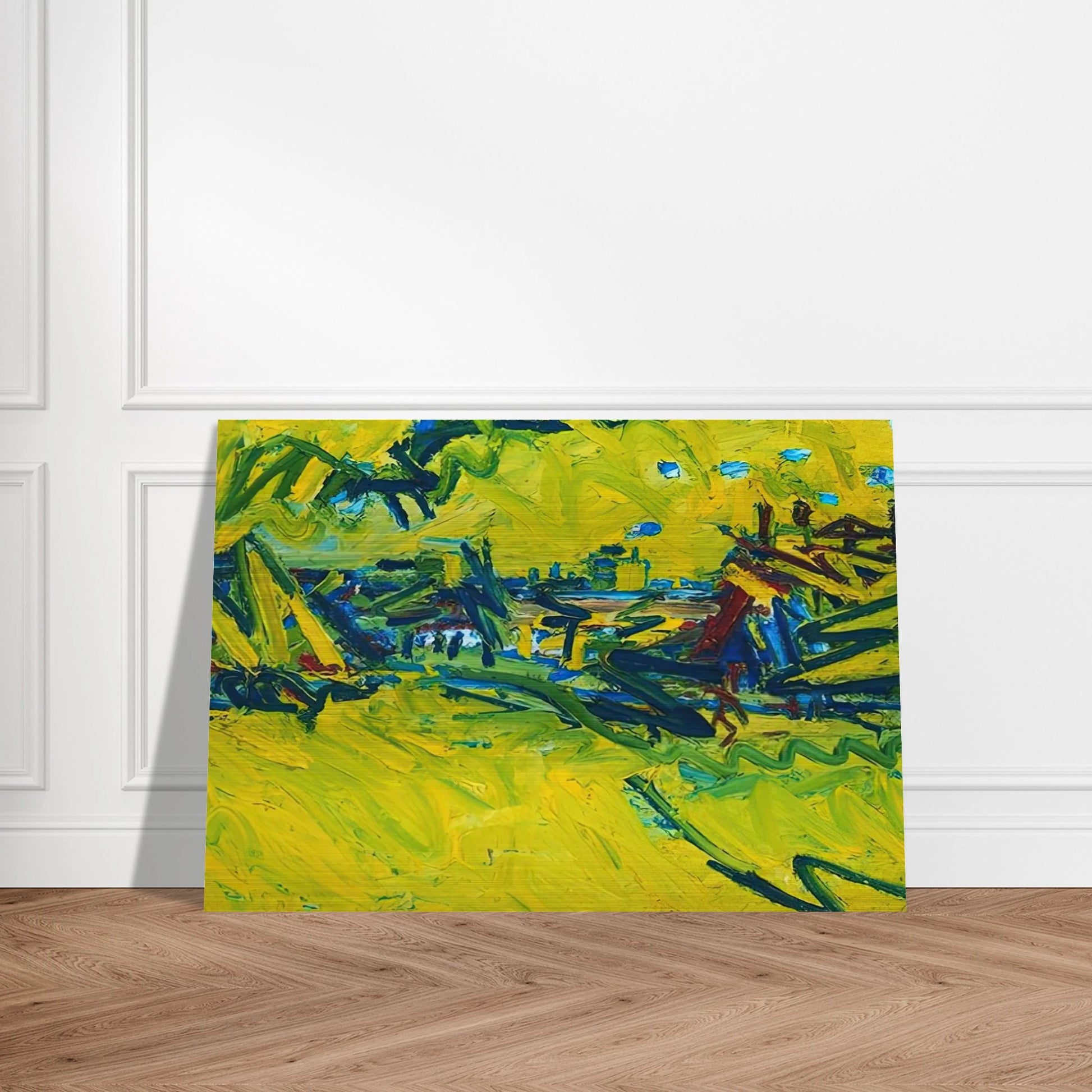 THE ORIGIN OF THE GREAT BEAR 1968 - Frank Auerbach Brushed Aluminum Print - 70x100 cm / 28x40 inches | Frank Auerbach Aluminum Print | Frank Auerbach Prints