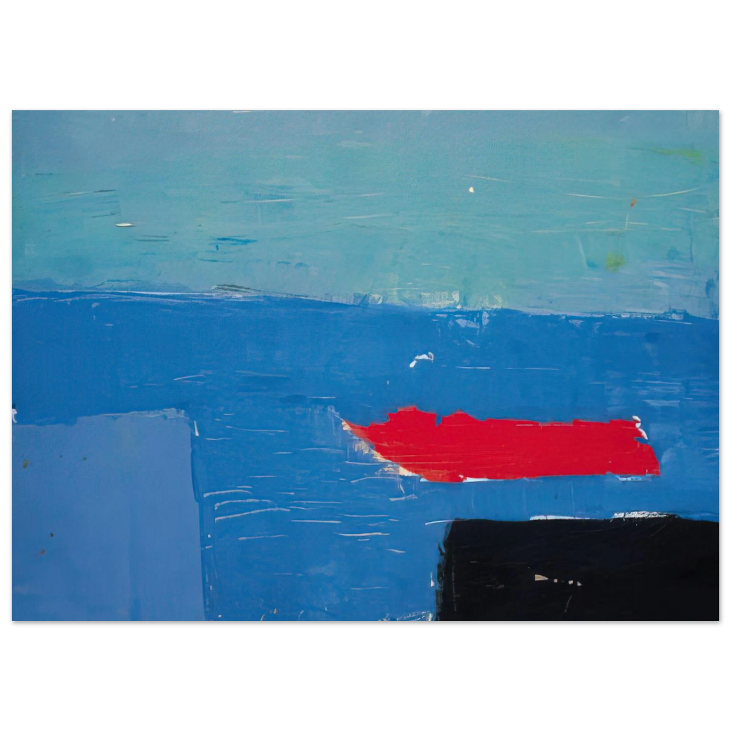 Nicolas de Stael - BÃƒÂ¢teau - Lyrical Abstraction Fine Art Poster