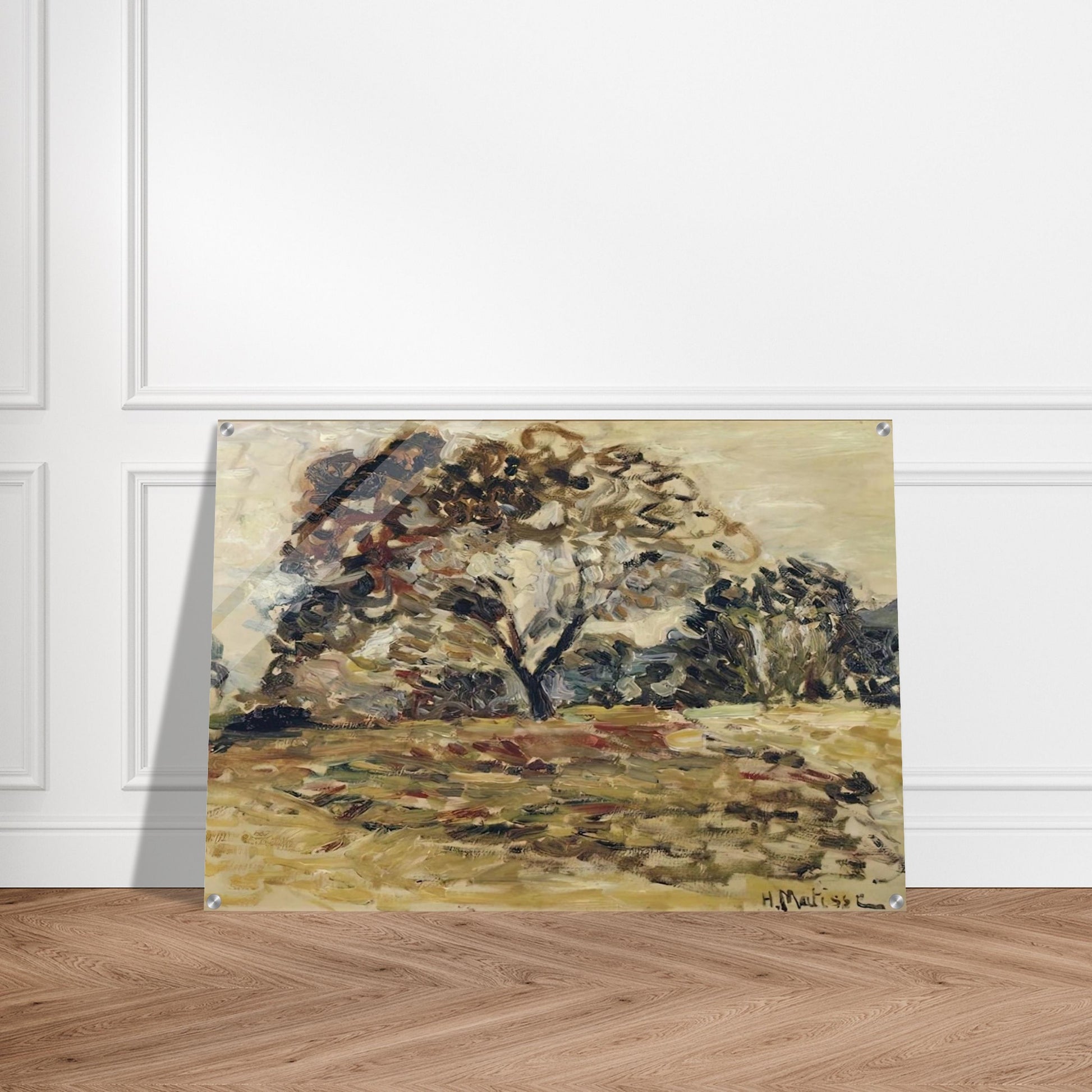 LANDSCAPE OF CORSICA 1 - Henri Matisse Acrylic Print - 70x100 cm / 28x40″ inches | Henri Matisse Wall Art | Henri Matisse Prints
