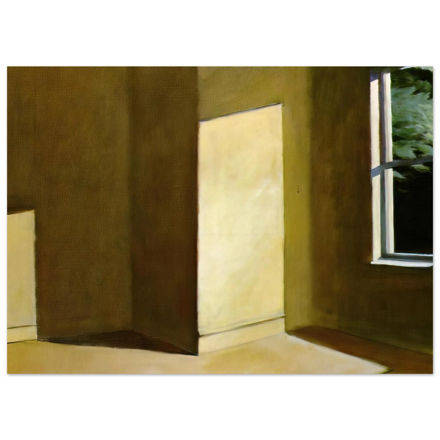Edward Hopper - Sun in an Empty Room Fine Art Poster