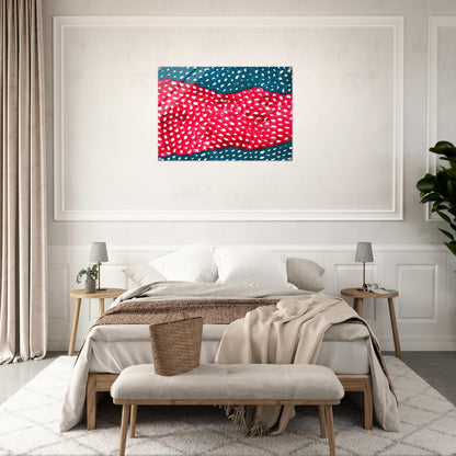 WAVES 1953 - Yayoi Kusama Acrylic Print - 70x100 cm / 28x40″ inches
